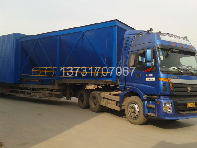 山東棗莊某建材廠定購的脈沖布袋除塵器已發貨